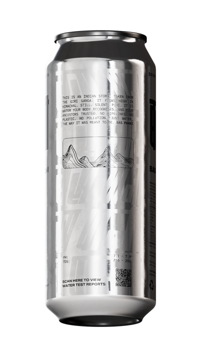 Bas Paani Naturally Alkaline Mineral Water 500ML - 6 Pack